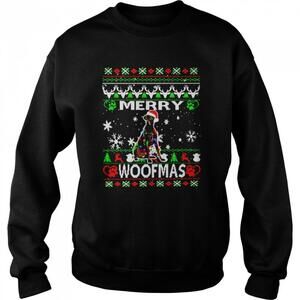 Merry Woofmas Great Dane Christmas Shirt